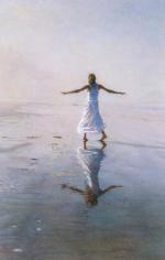 水粉大师Steve Hanks 069-DancingOnTheShore-4